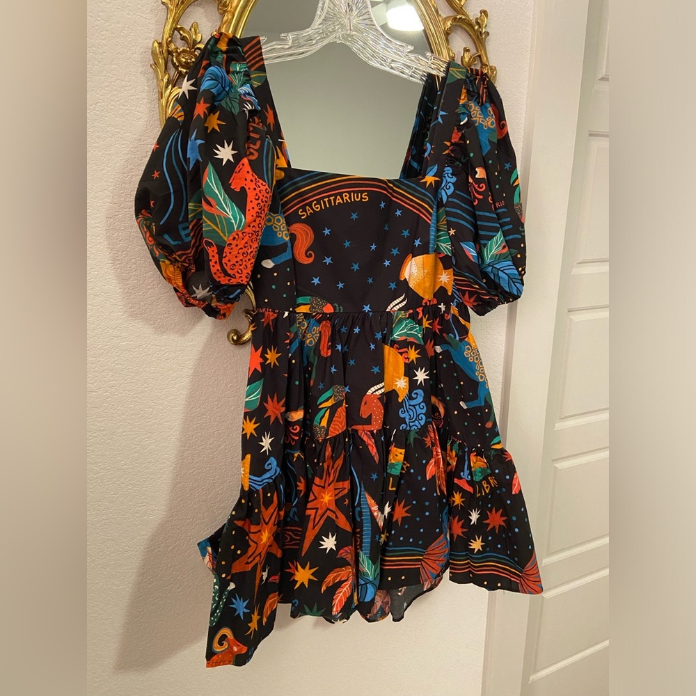 Farm Rio Zodiac Mini Dress